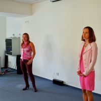 MUDr. Lucie Tomíčková mě představila publiku