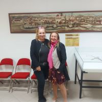 A ještě jednou s organizátorkou akce a mou milou bývalou kolegyní Sašou Stuškovou...
