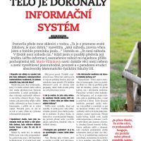 Tělo je dokonalý informační systém